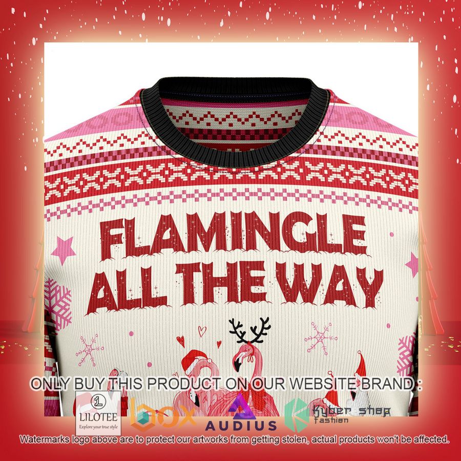 Flamingo Flamingle All The Ways Ugly Christmas Sweater 13 flamingo flamingle all the ways ugly christmas sweater 13 13109