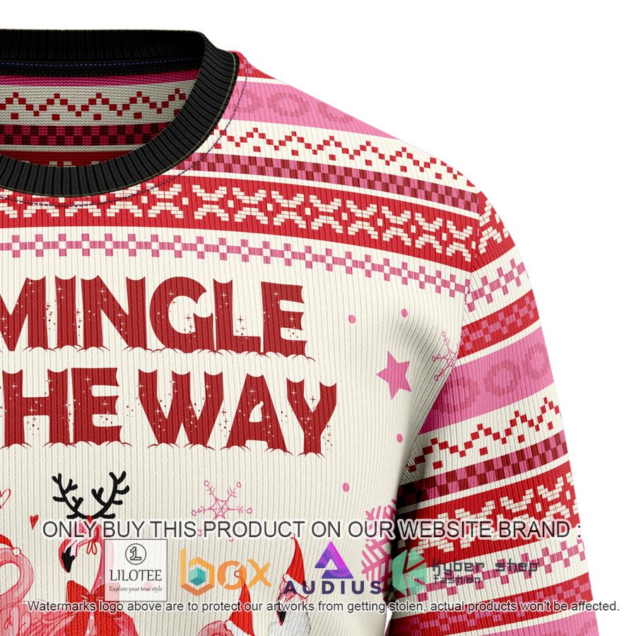 Flamingo Flamingle All The Ways Ugly Christmas Sweater 3 flamingo flamingle all the ways ugly christmas sweater 3 31893