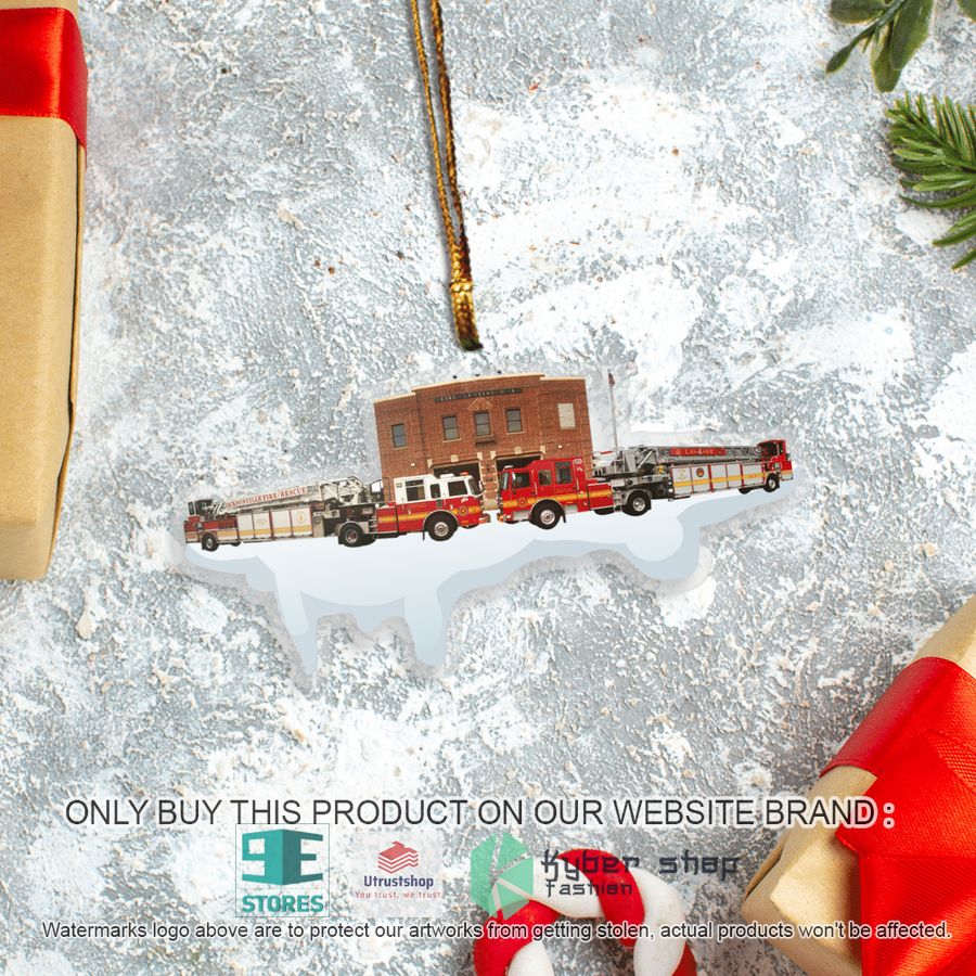 NEW Florida Jacksonville Fire and Rescue Department Station Christmas Ornament 3 florida jacksonville fire and rescue department station christmas ornament 3 1159