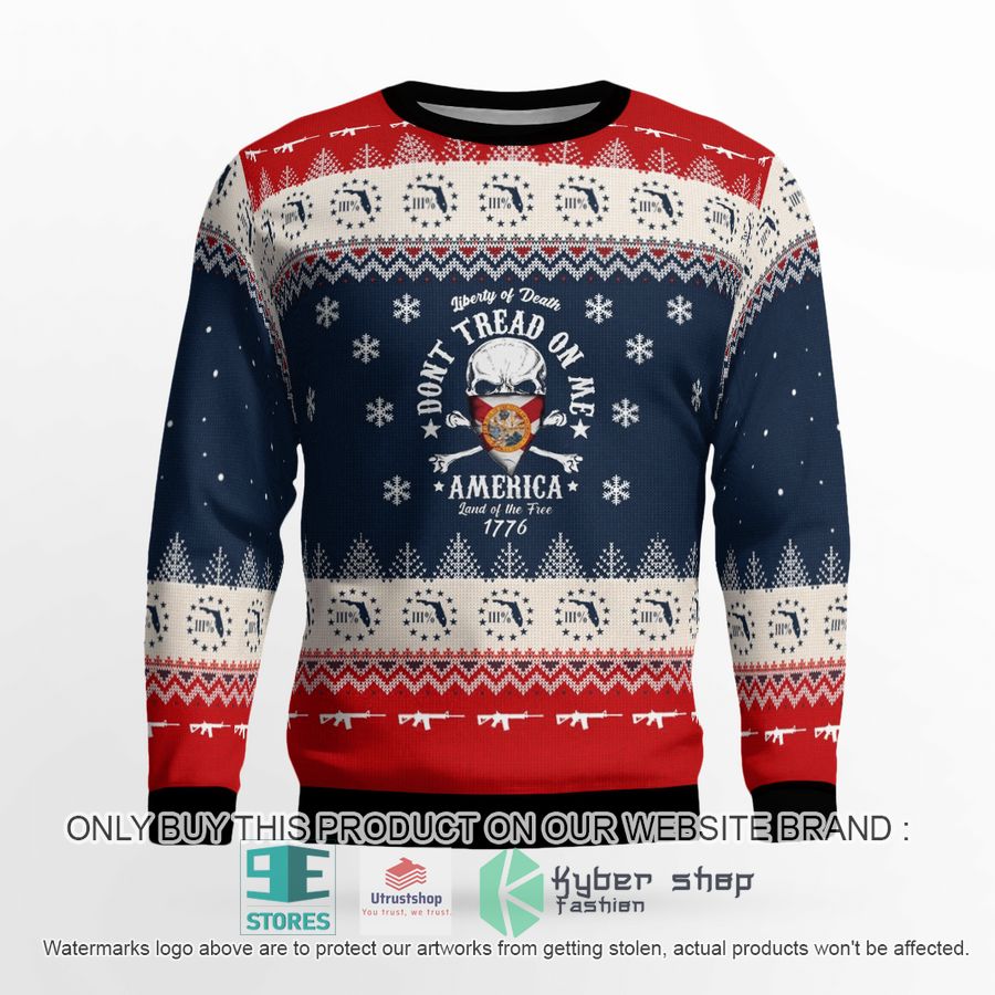 florida three percenter christmas sweater 2 67950