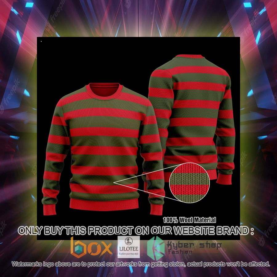 freddy krueger wool sweater 2 34163