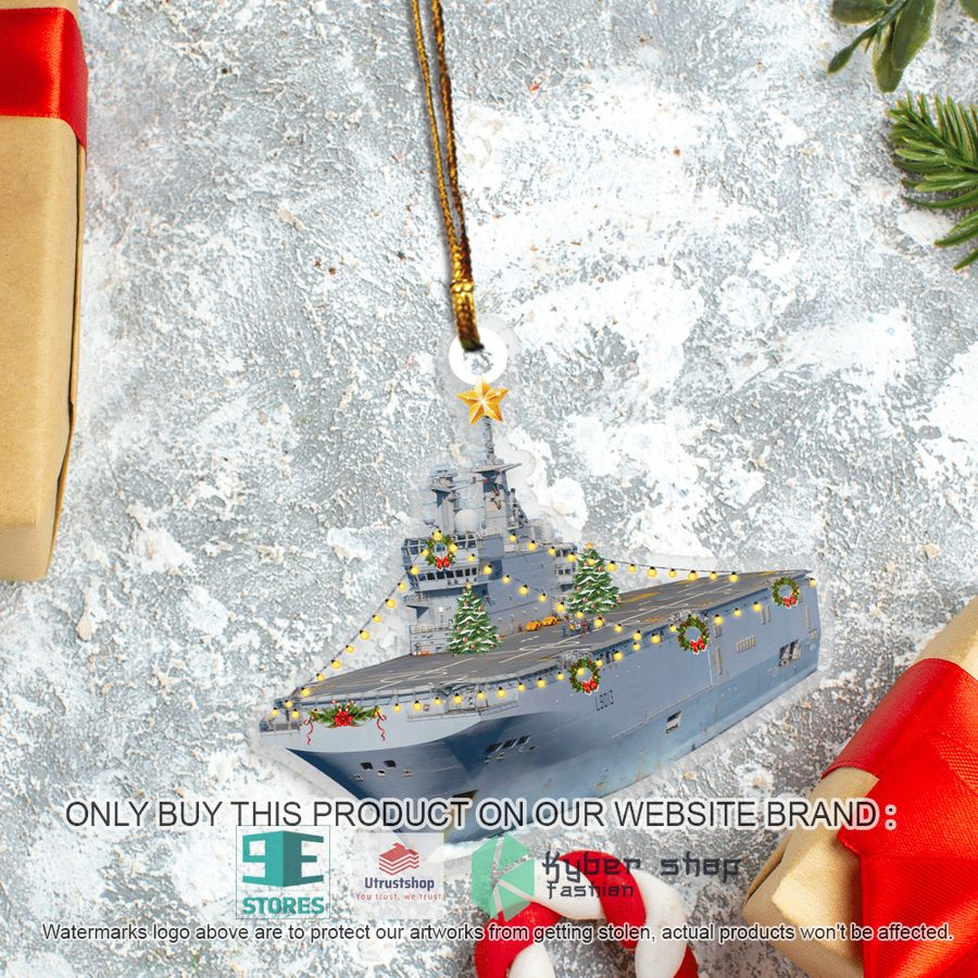 NEW French Ship Mistral L9013 Christmas Ornament 3 french ship mistral l9013 christmas ornament 3 54931
