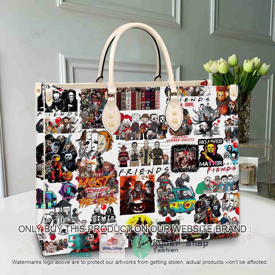 friends horror movies characters halloween leather bag 2 22427