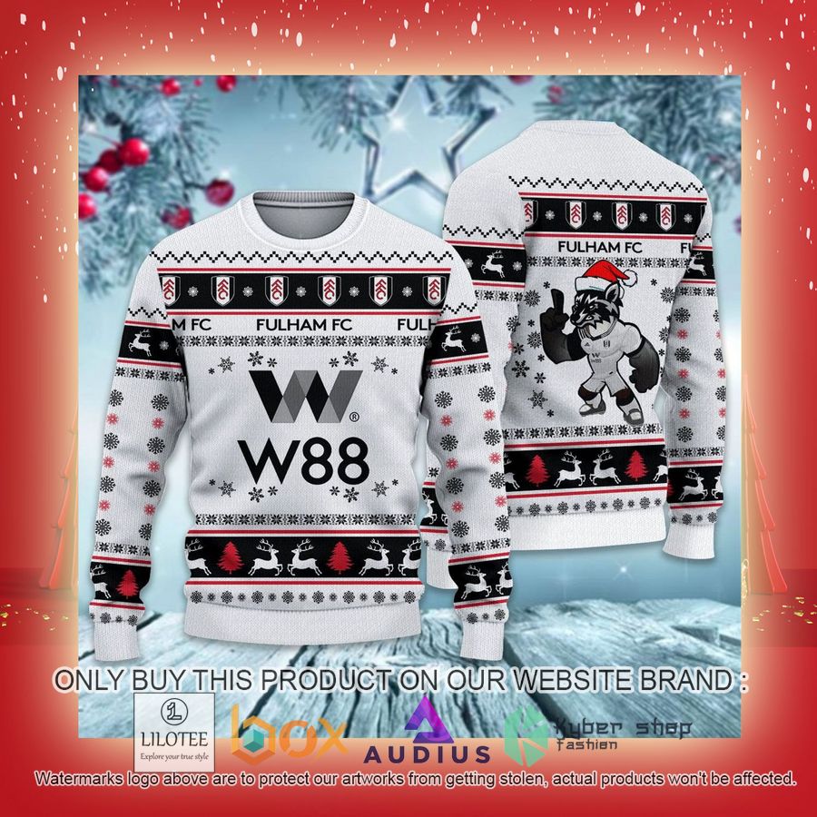 Fulham Ugly Christmas Sweater 17 fulham ugly christmas sweater 17 25243