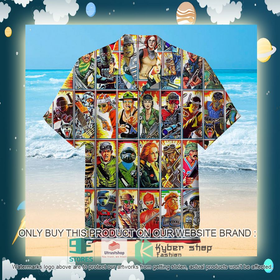 NEW G.I. Joe in the 80s Characters Hawaii Shirt 3 g i joe in the 80s characters hawaiian shirt 3 57744