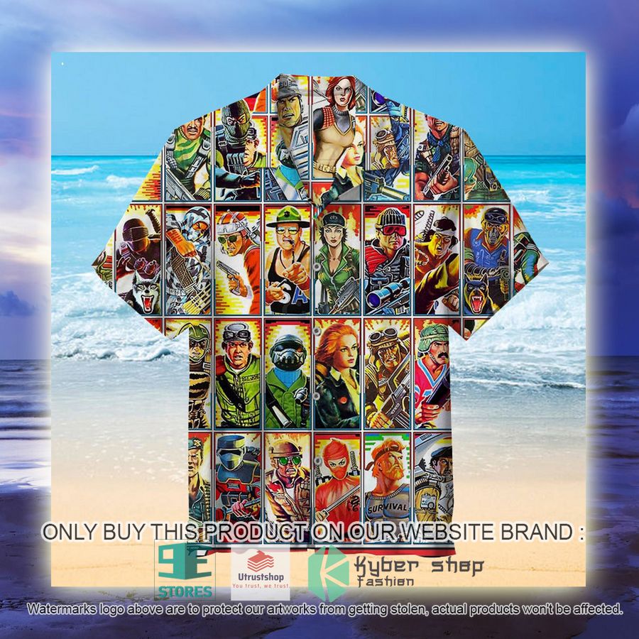 NEW G.I. Joe in the 80s Characters Hawaii Shirt 5 g i joe in the 80s characters hawaiian shirt 5 19331