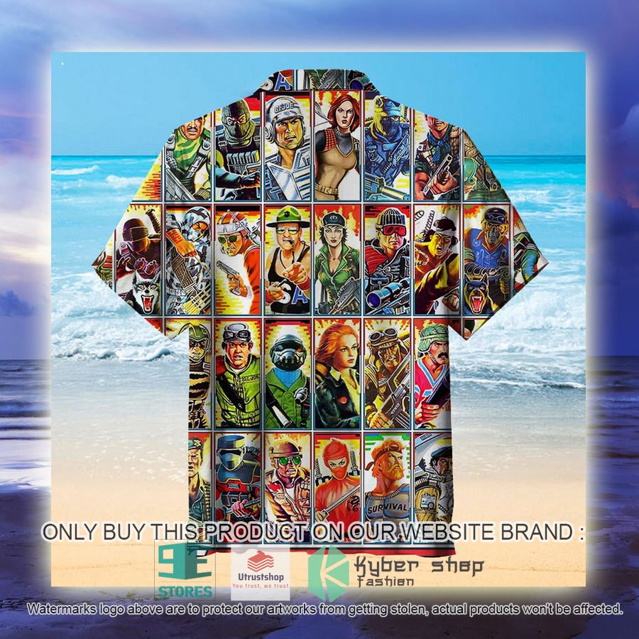 NEW G.I. Joe in the 80s Characters Hawaii Shirt 6 g i joe in the 80s characters hawaiian shirt 6 88310