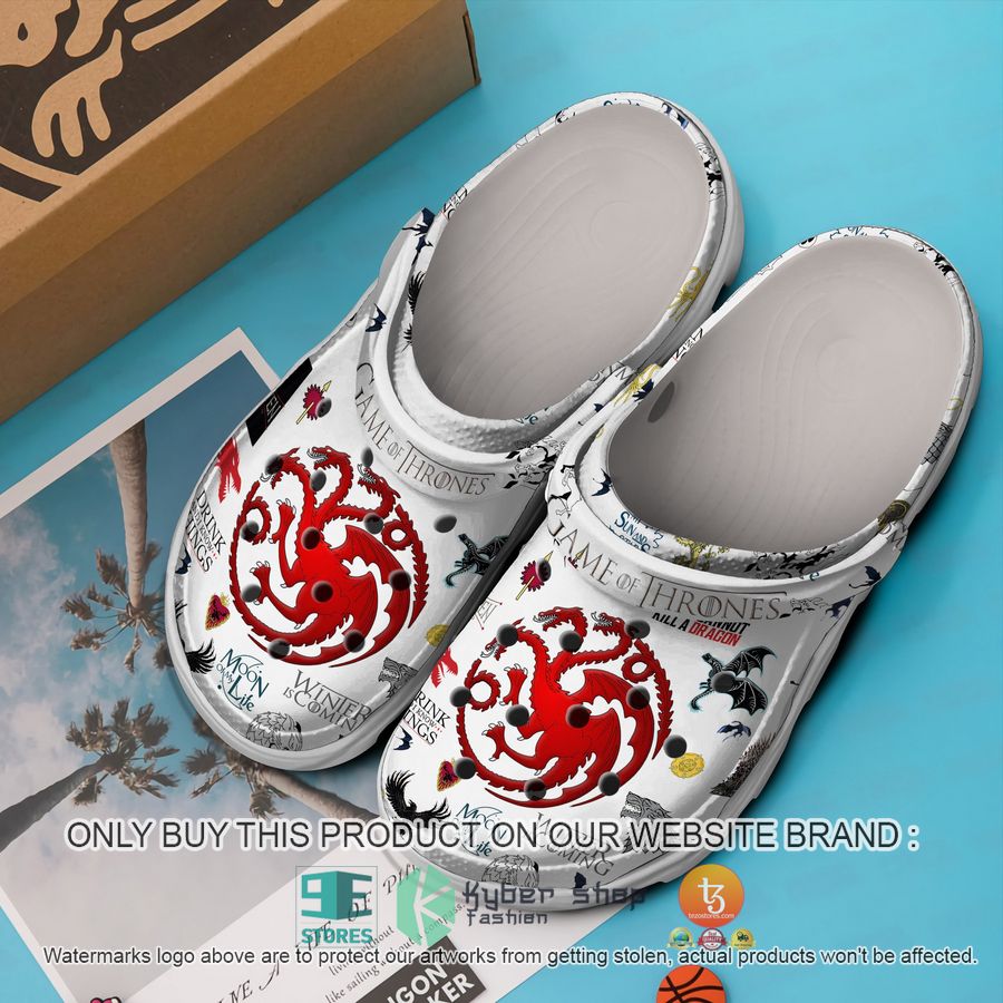 game of thrones fire cannot kill a dragon crocband shoes 2 5272