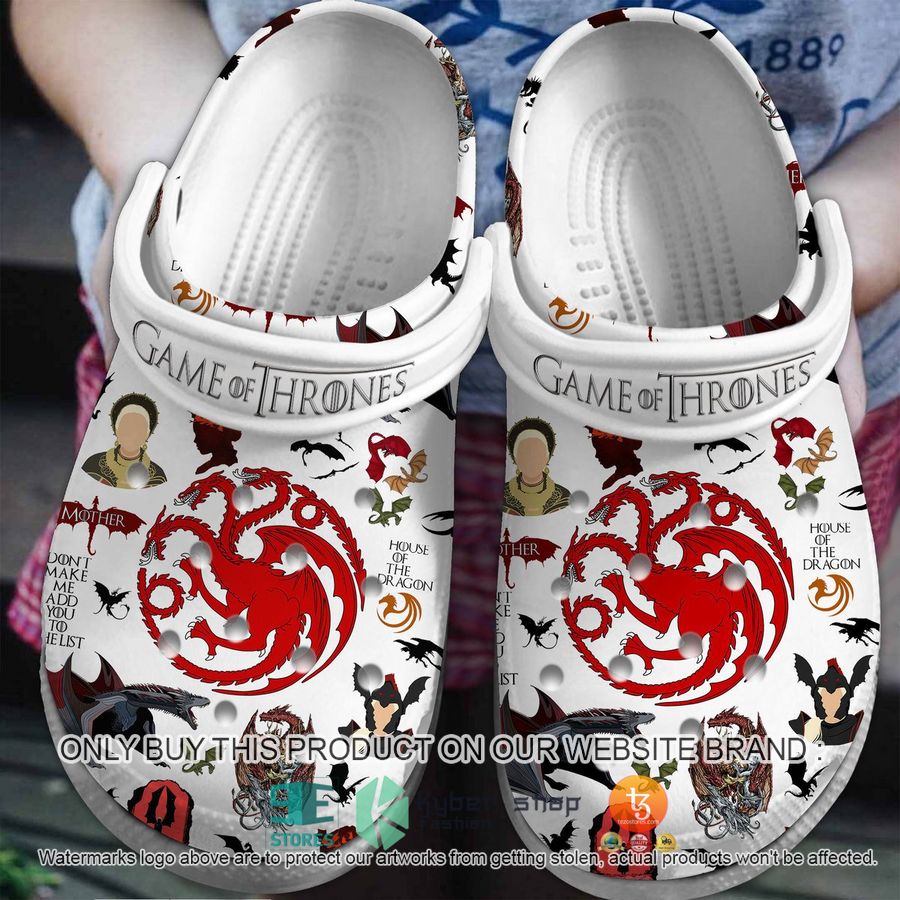 game of thrones house of the dragon crocband shoes 1 40401