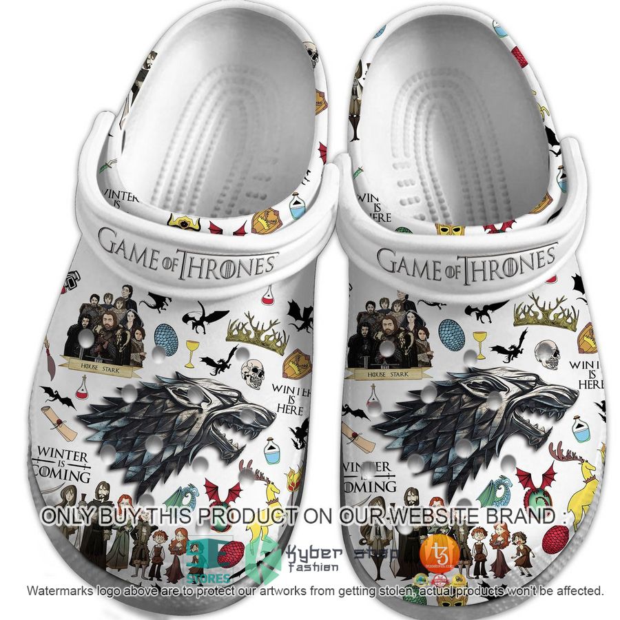 game of thrones winter is coming crocband shoes 2 88274