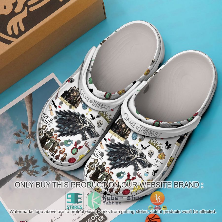 HOT Game of Thrones Winter is coming Crocband Shoes 4 game of thrones winter is coming crocband shoes 4 24842