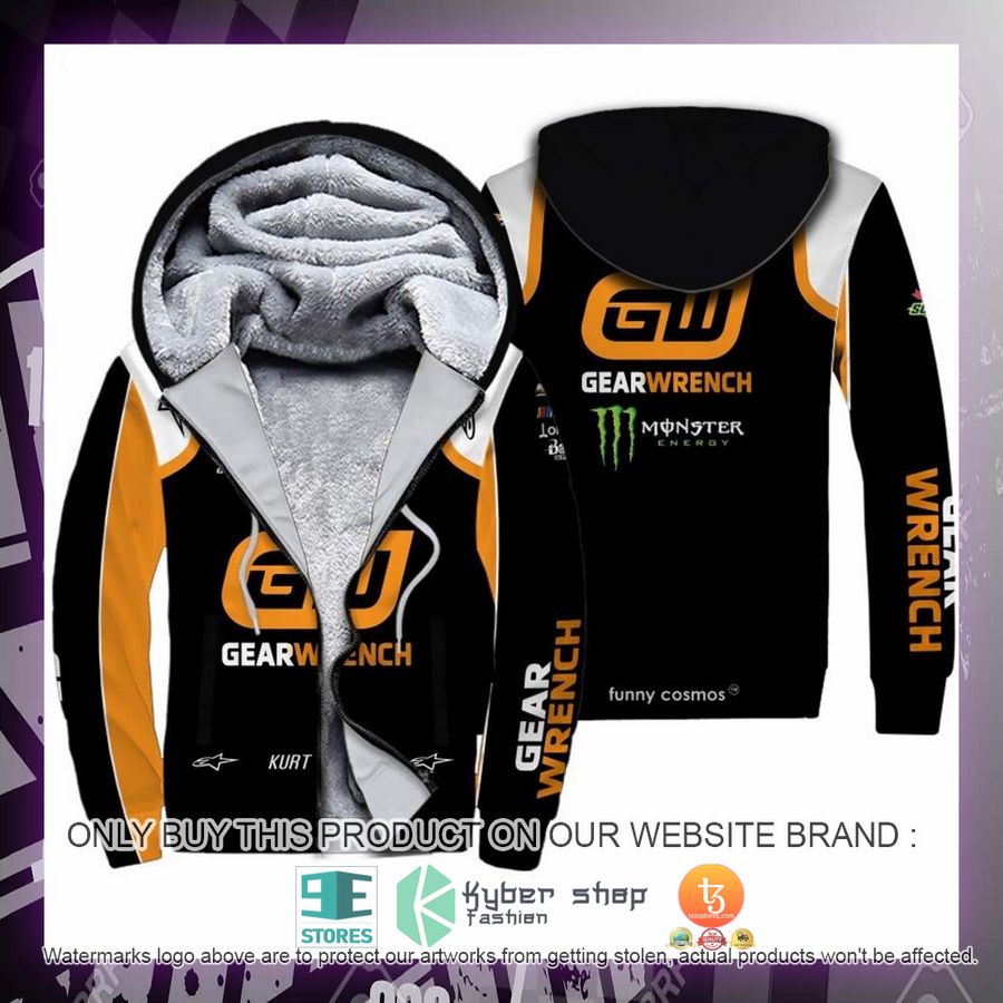 HOT Gearwrench Kurt Busch Nascar 2022 Racing Fleece Zipper Hoodie 2 gearwrench kurt busch nascar 2022 racing fleece hoodie 2 31587