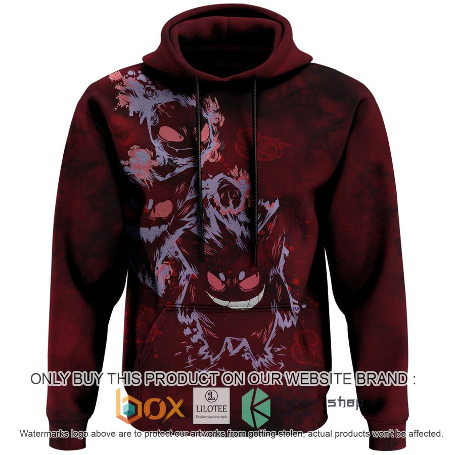 gengar family hoodie 2 8194