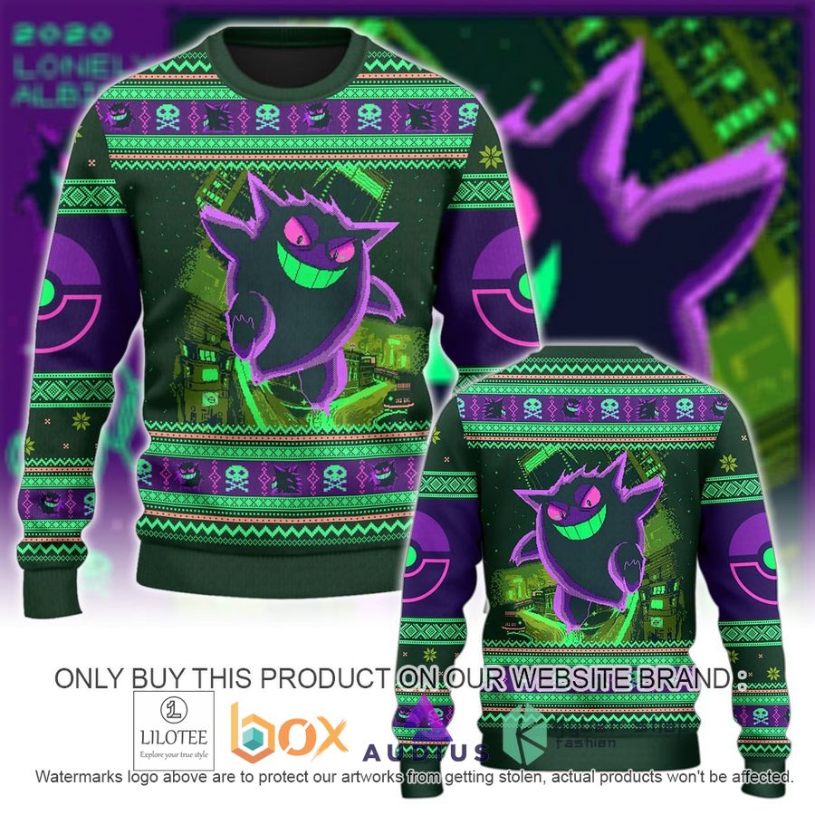 gengar pokemon shirt hoodie 1 83332