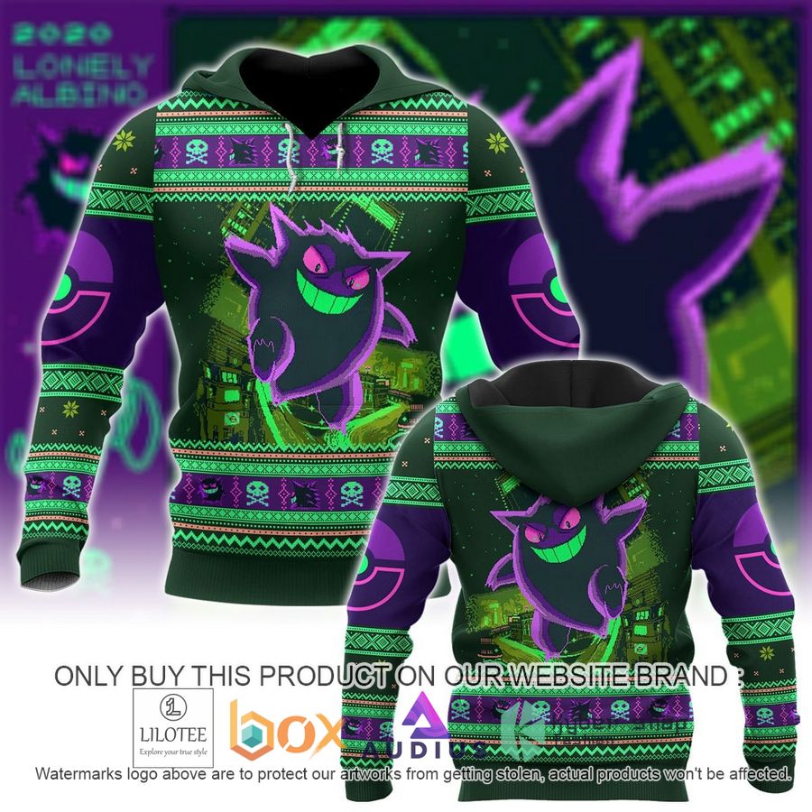 Gengar Pokemon Shirt, Hoodie 4 gengar pokemon shirt hoodie 4 64257