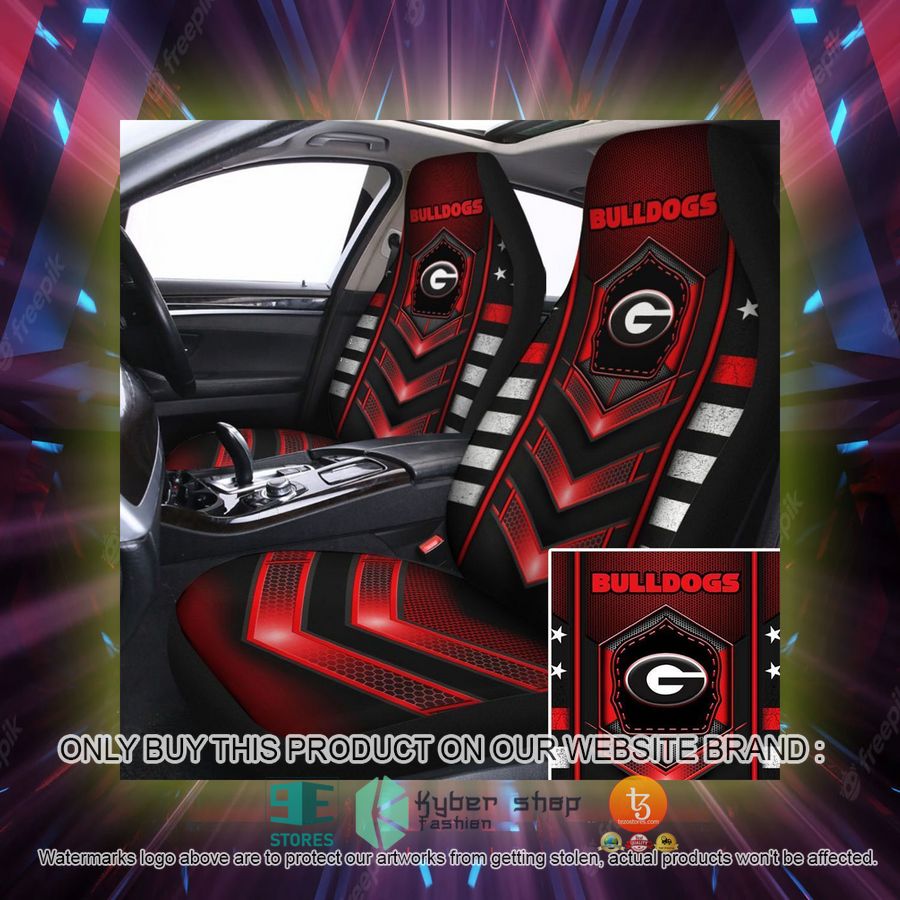 georgia bulldogs university of georgia car seat covers 2 37086