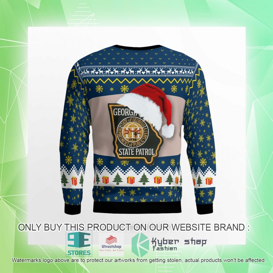 NEW Georgia State Patrol Christmas Sweater 9 georgia state patrol christmas sweater 9 20513