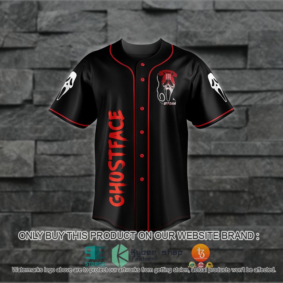 HOT Ghost Face Sceam Do You Like Scary Movies Halloween Baseball Jersey 3 ghost face sceam do you like scary movies halloween baseball jersey 3 53038