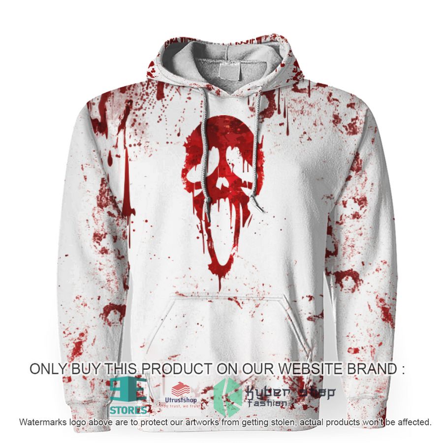 NEW Ghostface Just The Tip I Promise White Full Print Hoodie 2 ghostface just the tip i promise white hoodie 2 37802