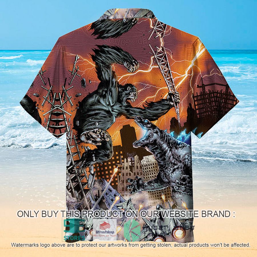 NEW Godzilla vs King Kong Hawaii Shirt 2 godzilla vs king kong hawaiian shirt 2 24608