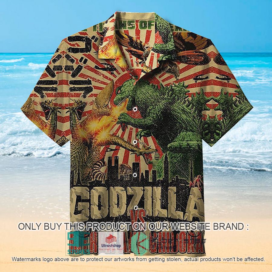 NEW Godzilla vs Mothra and Ghidorah Hawaii Shirt 17 godzilla vs mothra and ghidorah hawaiian shirt 1 72137