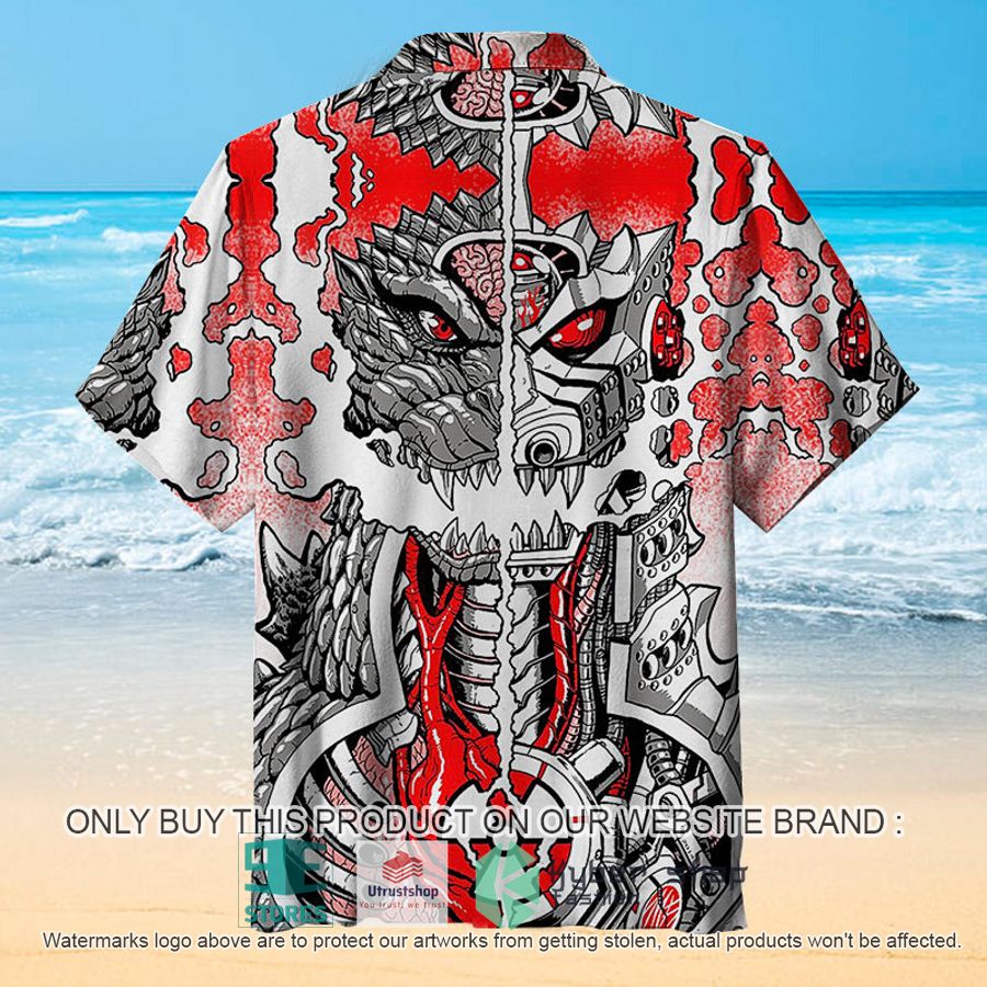 NEW Godzilla vs Robot Godzilla Hawaii Shirt 2 godzilla vs robot godzilla hawaiian shirt 2 4252
