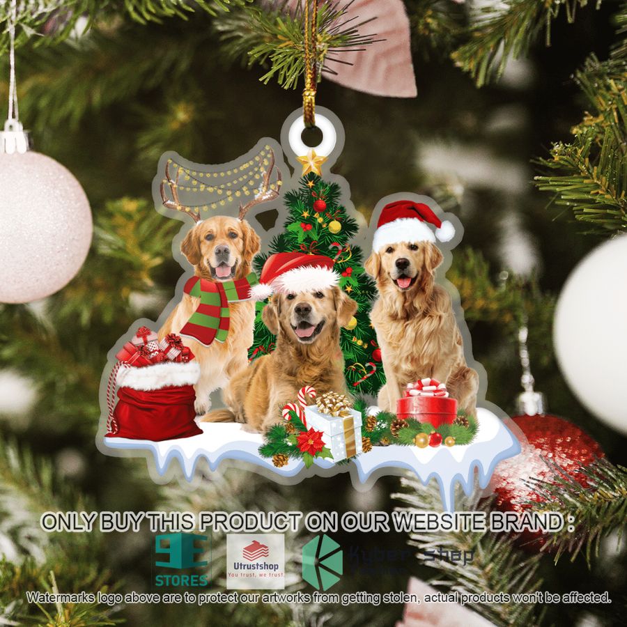 NEW Golden Retriever Christmas Ornaments 5 golden retriever christmas ornaments 5 45095