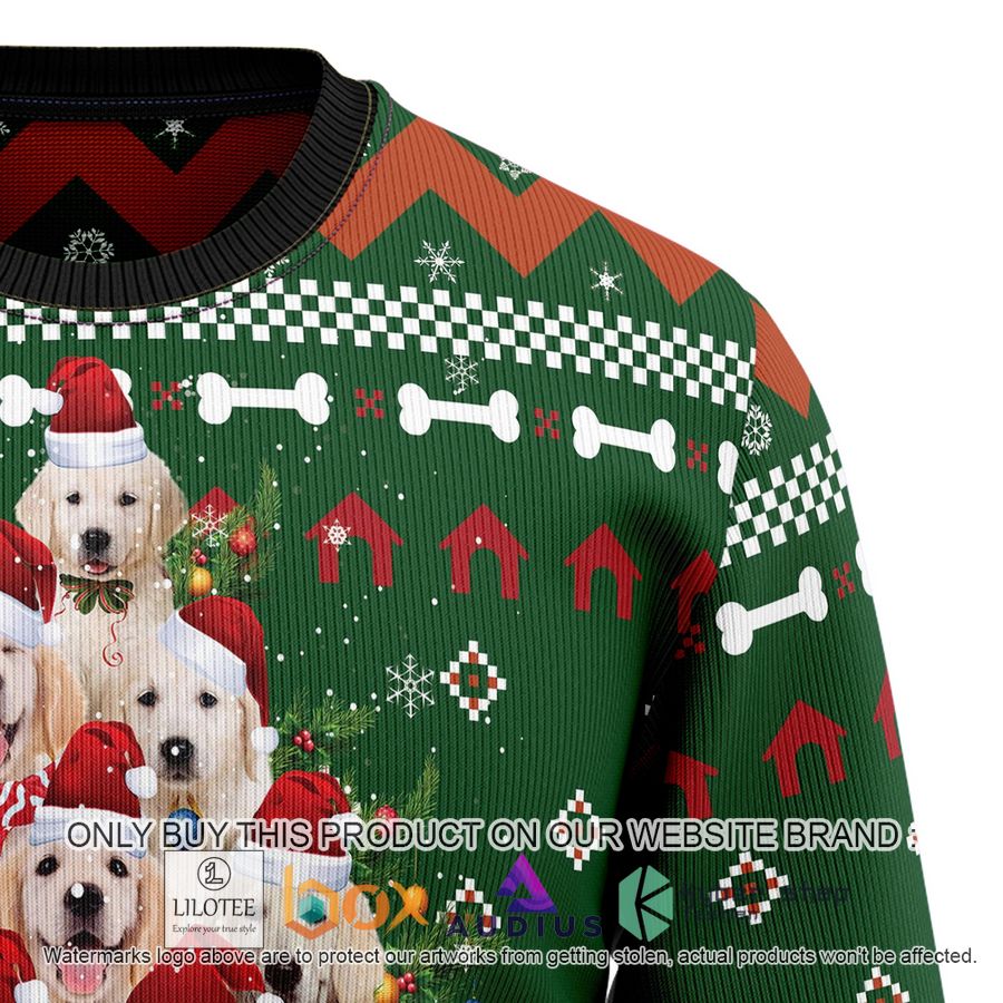 Golden Retriever Pine Tre Ugly Christmas Sweater 3 golden retriever pine tre ugly christmas sweater 3 29497