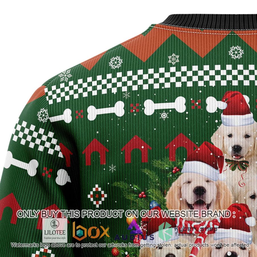 Golden Retriever Pine Tre Ugly Christmas Sweater 8 golden retriever pine tre ugly christmas sweater 8 59185