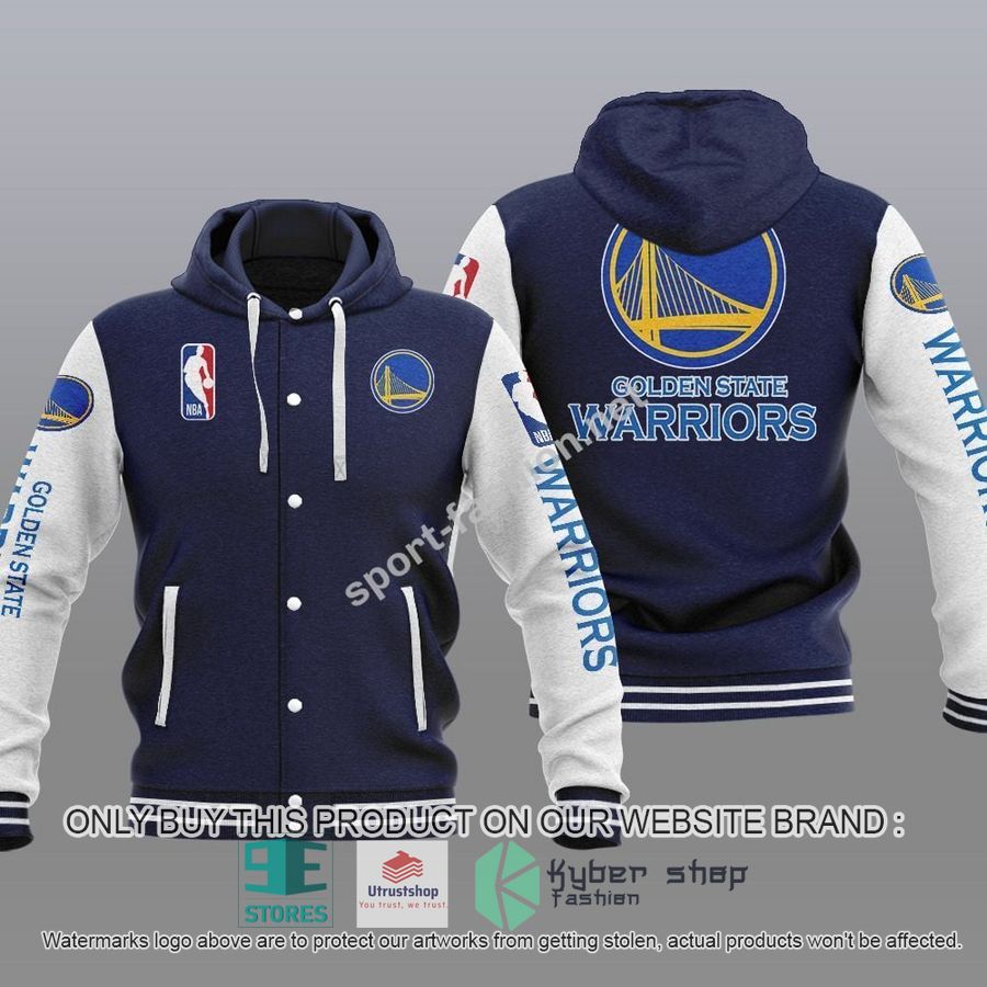 NEW Golden State Warriors Varsity Hoodie Jacket 3 golden state warriors nba baseball hoodie jacket 3 79270