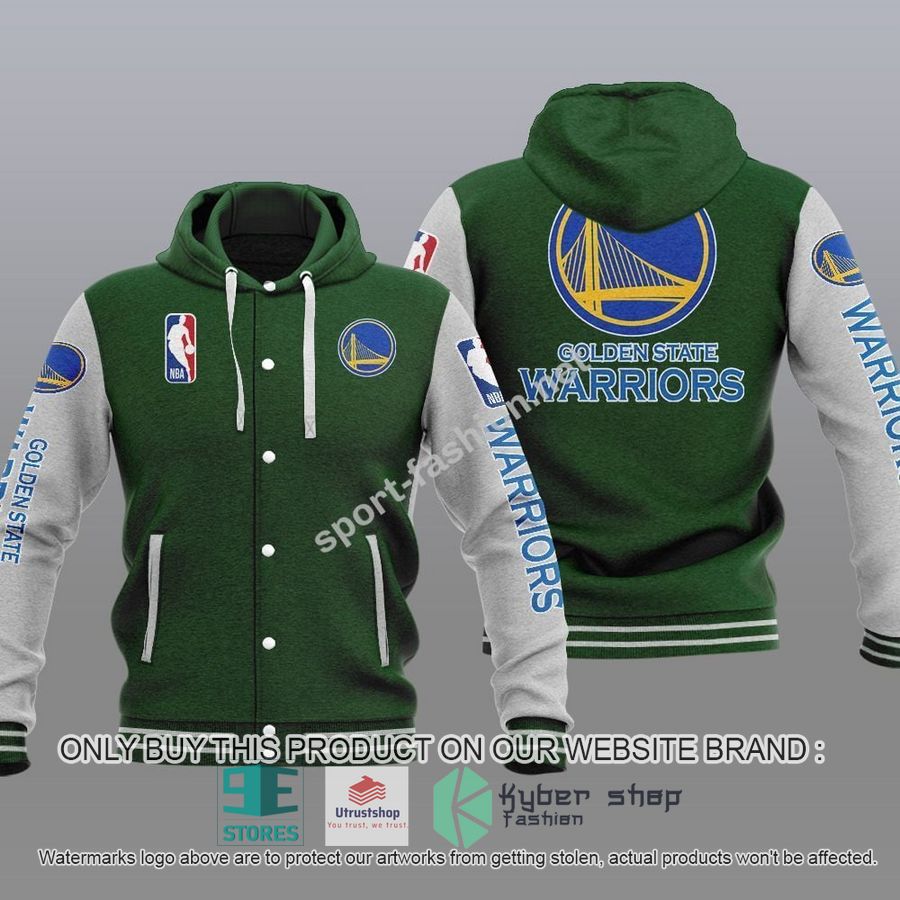 NEW Golden State Warriors Varsity Hoodie Jacket 5 golden state warriors nba baseball hoodie jacket 5 92101