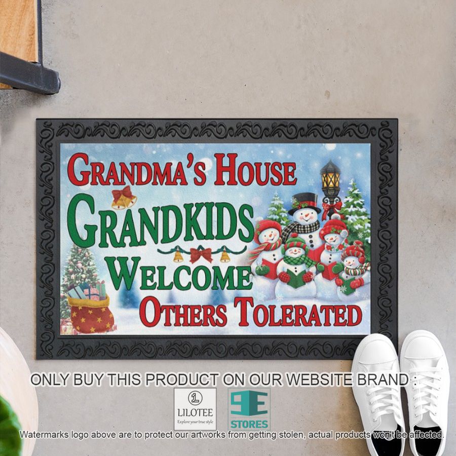 grandmas house grandkids welcome others tolerated doormat 3 99448