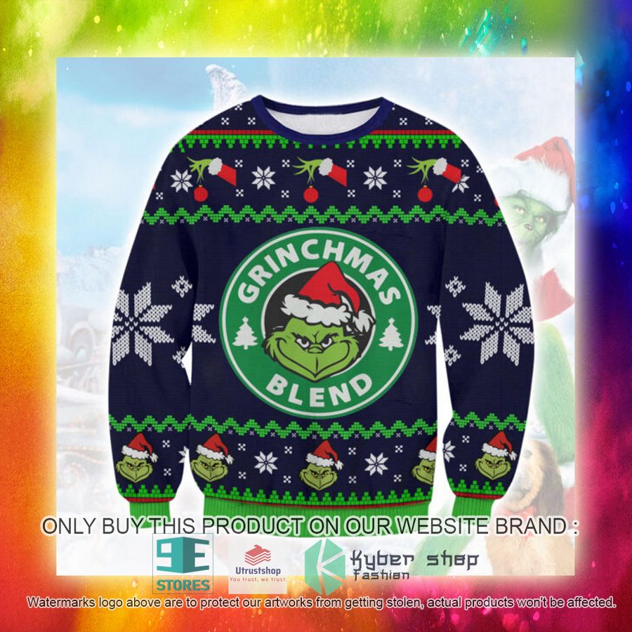 NEW Grinchmas Blend Ugly Sweater 3 grinchmas blend ugly christmas sweater 3 93915
