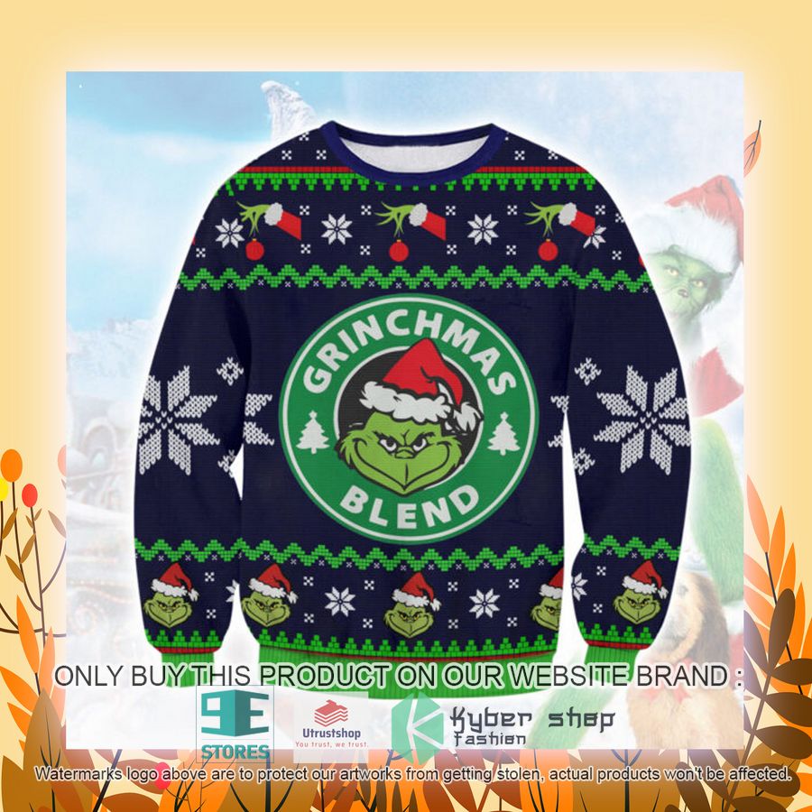 NEW Grinchmas Blend Ugly Sweater 4 grinchmas blend ugly christmas sweater 4 91926