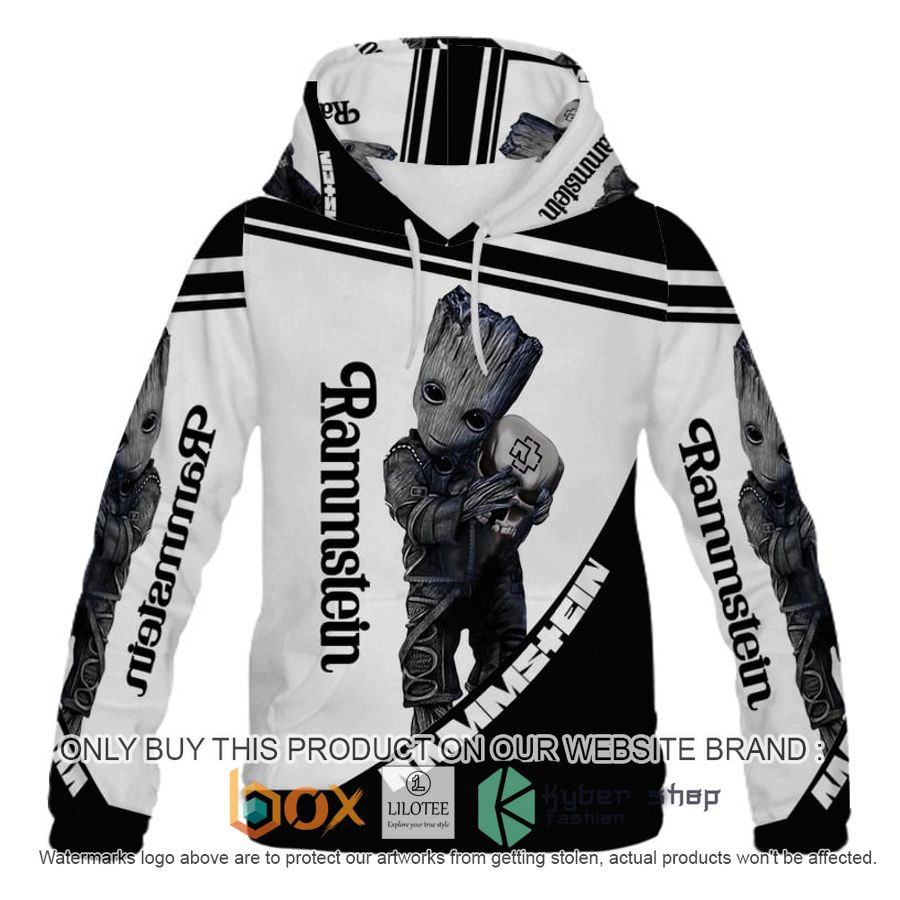 groot hug rammstein band hoodie 1 57186