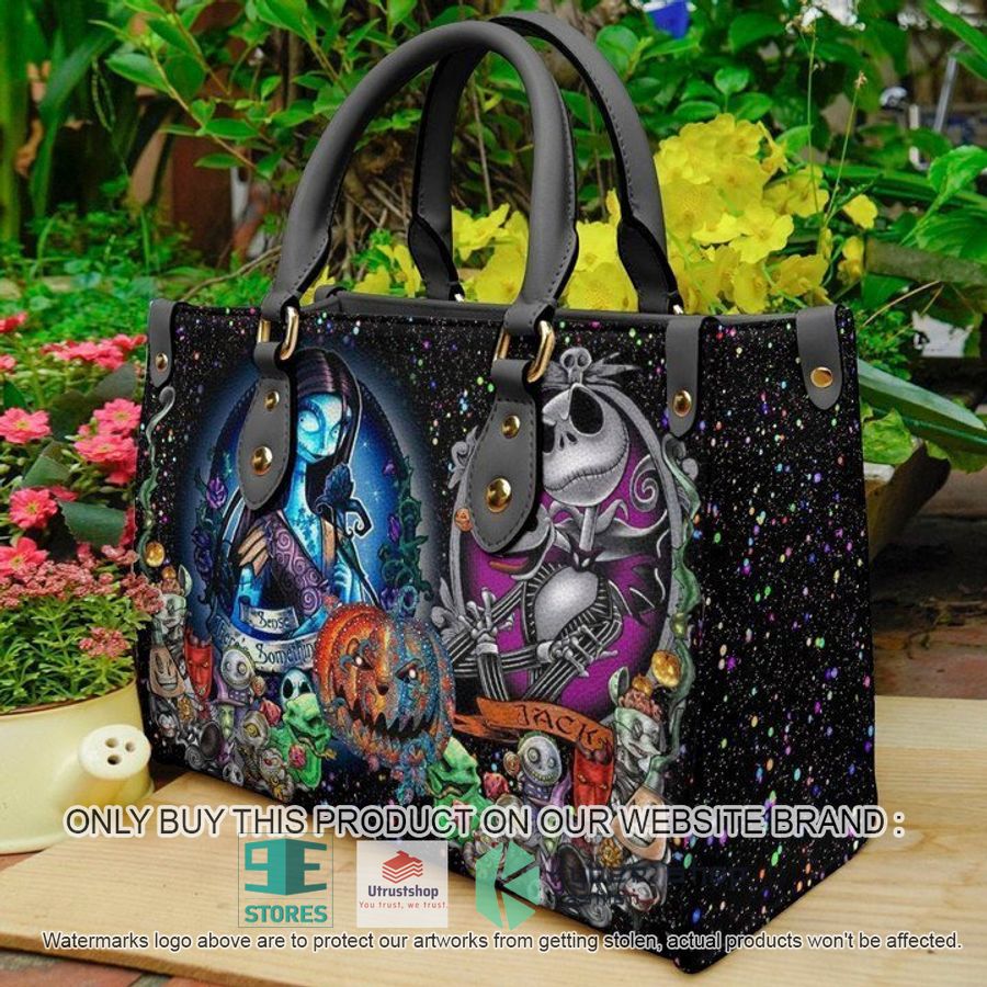 halloween jack skellington sally couple leather bag 1 35528