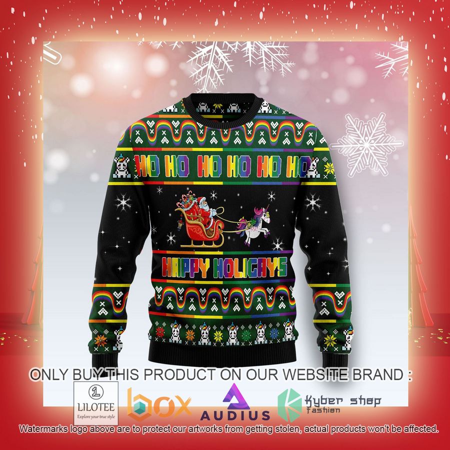 Happy Holigays Ugly Christmas Sweater 7 happy holigays ugly christmas sweater 7 12315