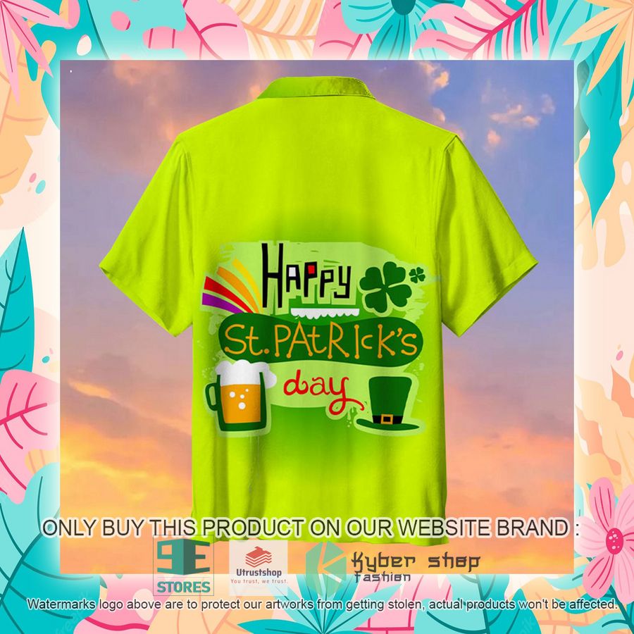 NEW Happy St.Patrick's Day Hawaii Shirt 8 happy st patricks day hawaiian shirt 8 38584