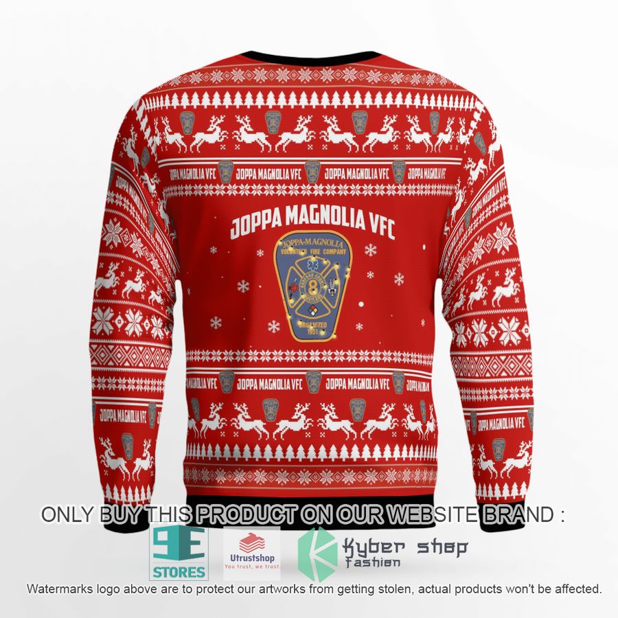 NEW Harford County Maryland Joppa Magnolia Volunteer Fire Company - Fort Hanson Christmas Sweater 3 harford county maryland joppa magnolia volunteer fire company fort hanson christmas sweater 3 42748