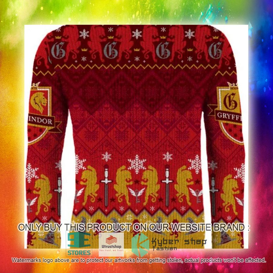 NEW Harry Potter Gryffindor Ugly Sweater 6 harry potter gryffindor ugly christmas sweater 6 51342