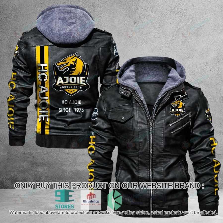 hc ajoie since 1973 leather jacket 1 20944