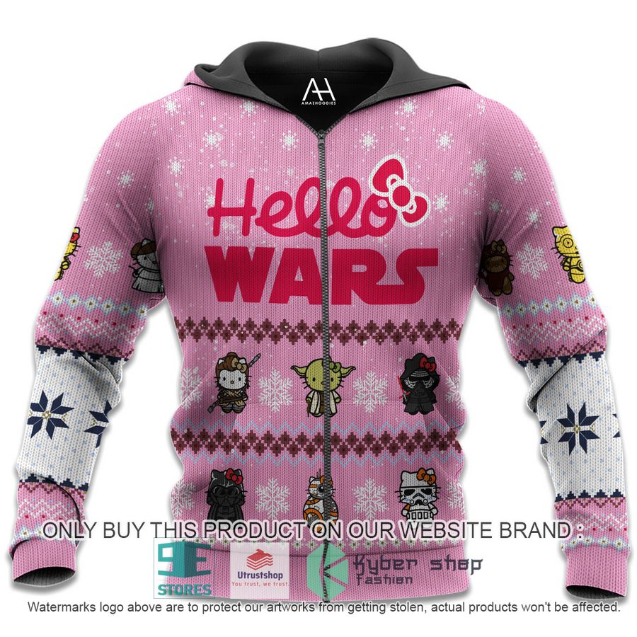 NEW Hello Kitty Star Wars Hoodie, Shirt 5 hello kitty star wars 3d shirt hoodie 5 24026