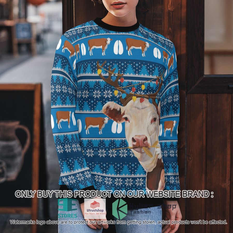 NEW Hereford Cattle Christmas Sweater 5 hereford cattle christmas sweater 5 83969