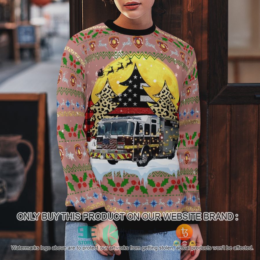 HOT Highlands County Fire Rescue Ugly Christmas Sweater 6 highlands county fire rescue christmas sweater 6 94320