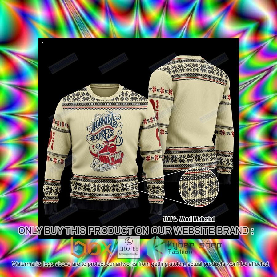 Hogwarts Express Wool Sweater 3 hogwarts express wool sweater 3 59175