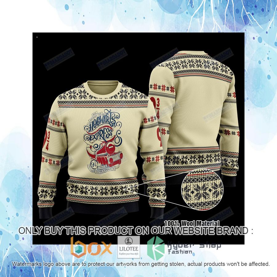 Hogwarts Express Wool Sweater 4 hogwarts express wool sweater 4 82576
