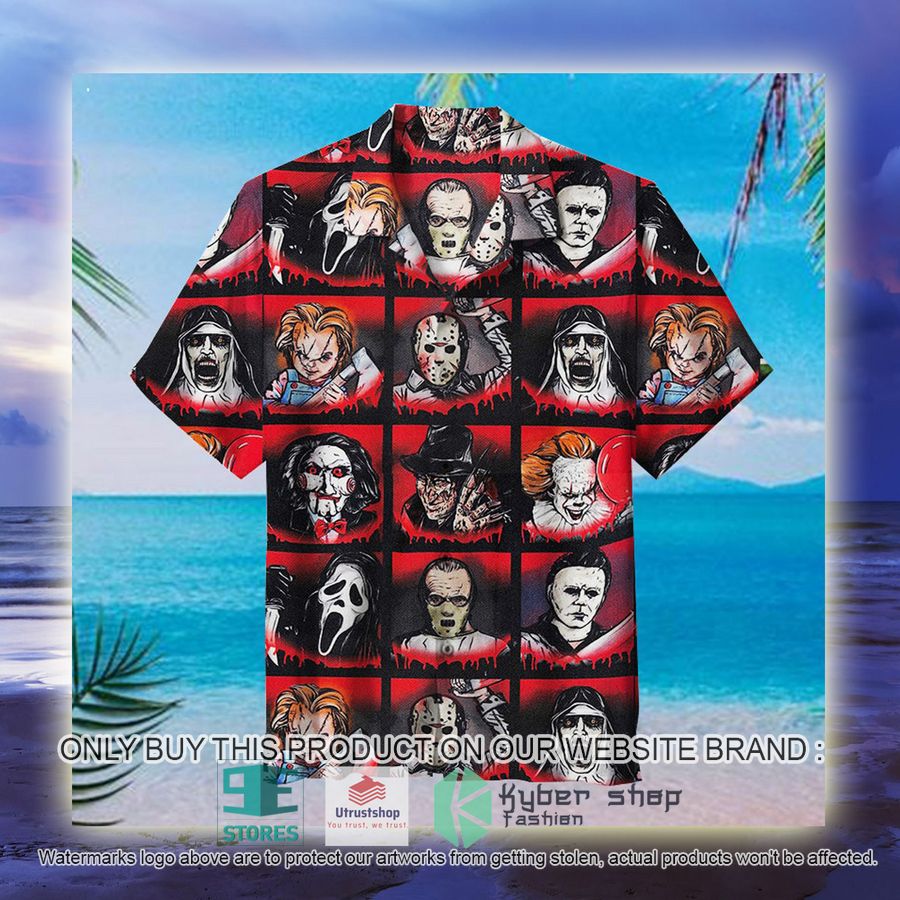 NEW Horror Character Art Hawaii Shirt 3 horror character art hawaiian shirt 3 72593