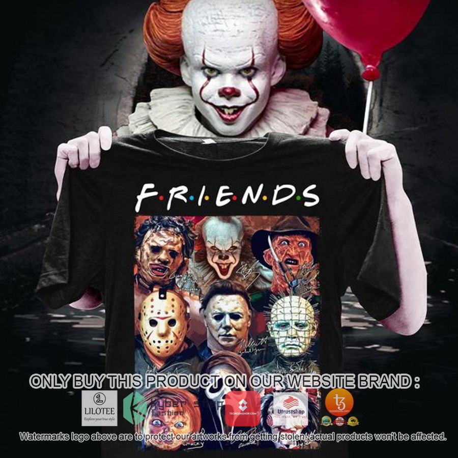 horror characters friends 2d shirt hoodie 1 14352