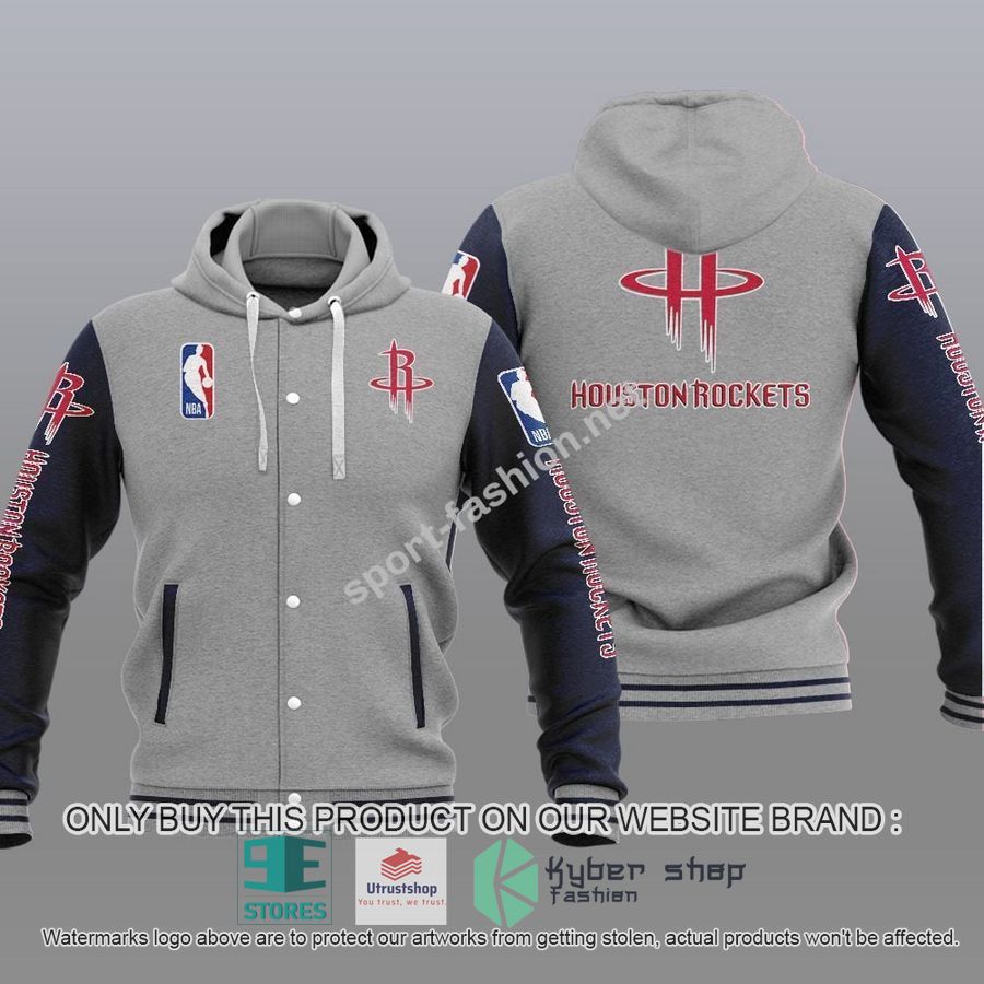 houston rockets nba baseball hoodie jacket 2 23440