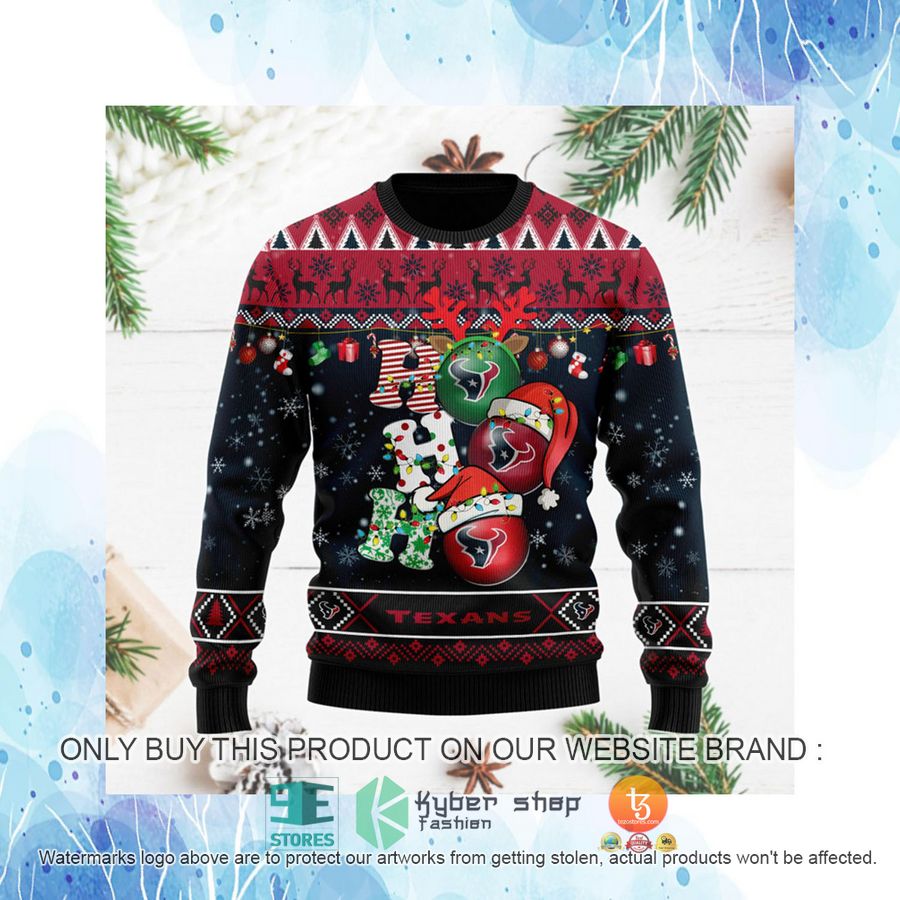 HOT Houston Texans Christmas Decor NFL Sweater 4 houston texans christmas decor nfl ugly christmas sweater 4 24882